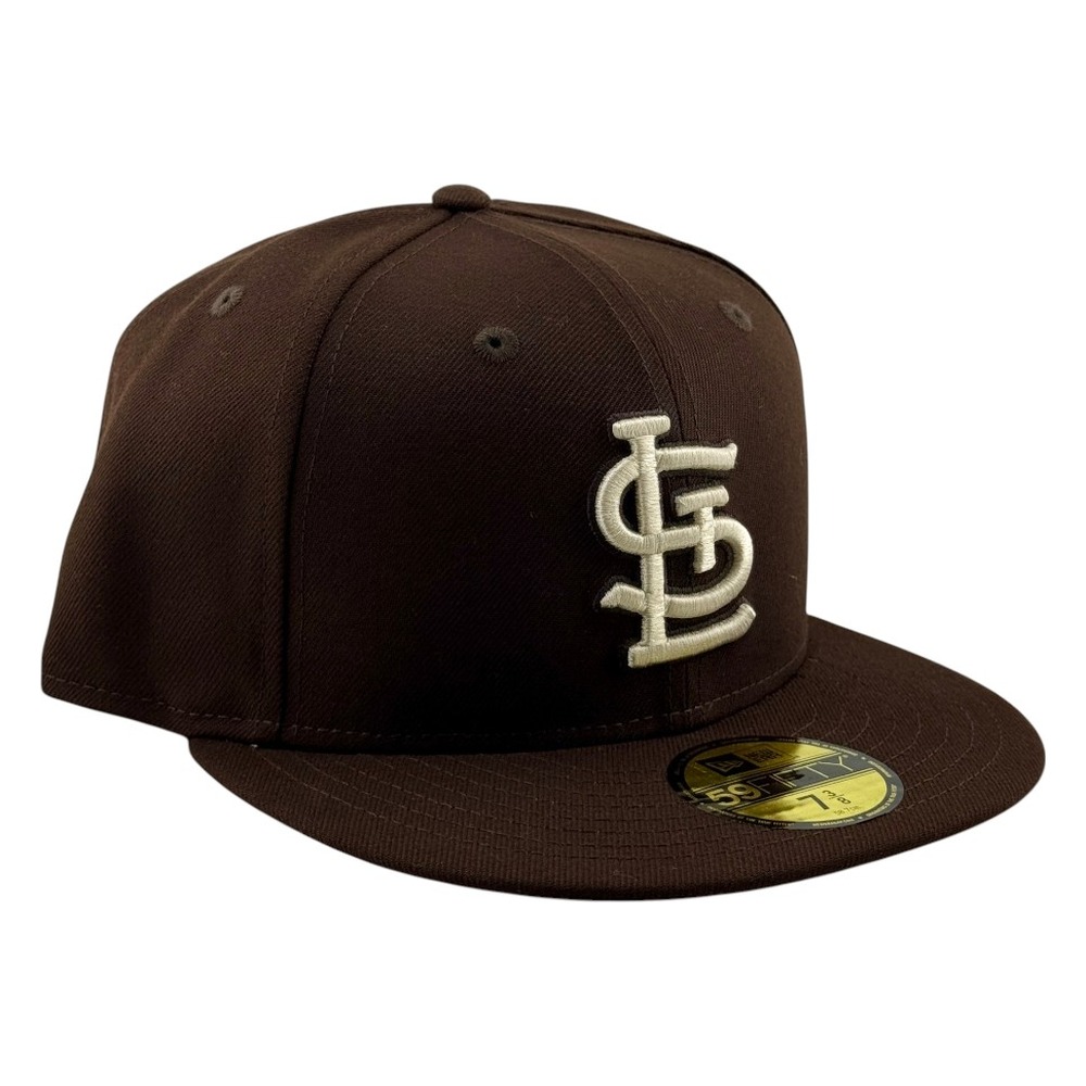 St. Louis Cardinals Brown New Era 59FIFTY Fitted Hat