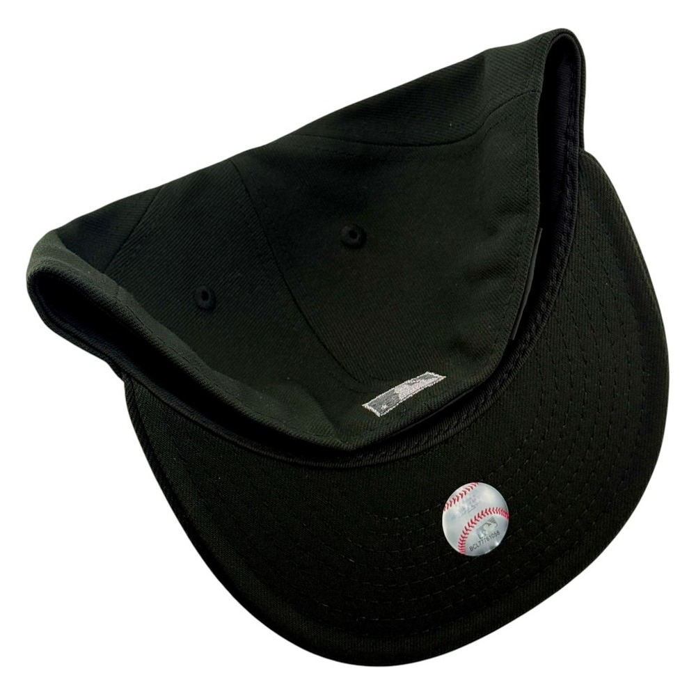 St. Louis Cardinals Black Grey Logo Rose New Era 59FIFTY Fitted Hat