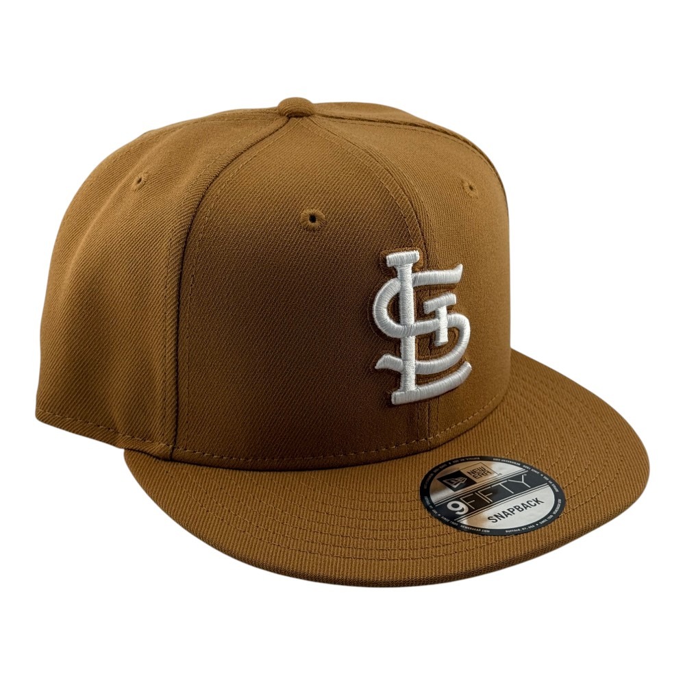 St. Louis Cardinals Tan STL New Era 9FIFTY Snapback Hat
