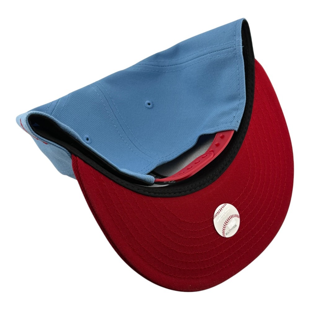 St. Louis Cardinals Light Blue and Red The Lou New Era 9FIFTY Snapback Hat