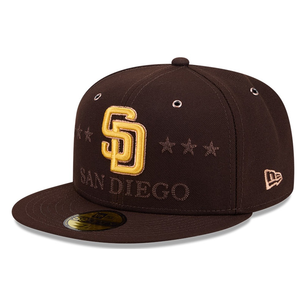 San Diego Padres Brown 2026 All-Star Game New Era 59FIFTY Fitted Hat