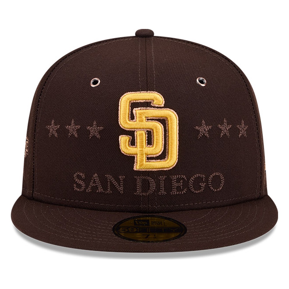 San Diego Padres Brown 2026 All-Star Game New Era 59FIFTY Fitted Hat
