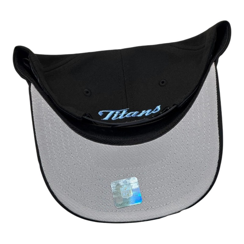 Tennessee Titans Black New Era 9SEVENTY Stretch Snapback Hat