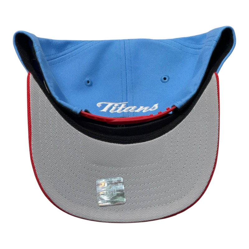 Tennessee Titans Radiant Blue Two Tone New Era 9SEVENTY Stretch Snapback Hat