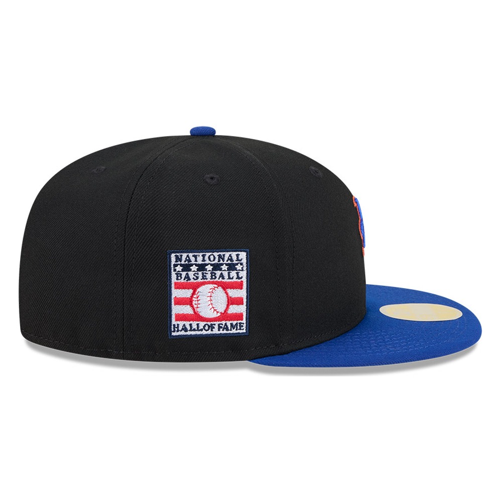 New York Mets Black 2026 Hall of Fame Era 59FIFTY Fitted Hat