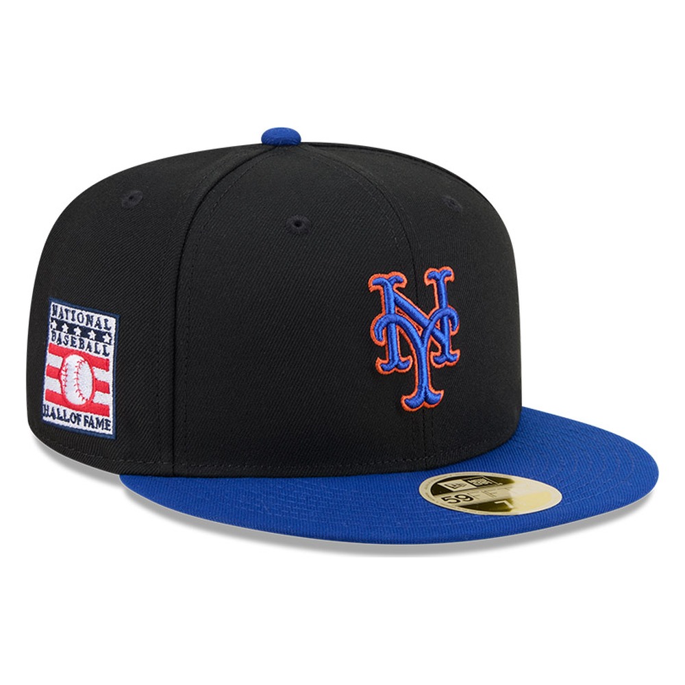 New York Mets Black 2026 Hall of Fame New Era 59FIFTY Fitted Hat