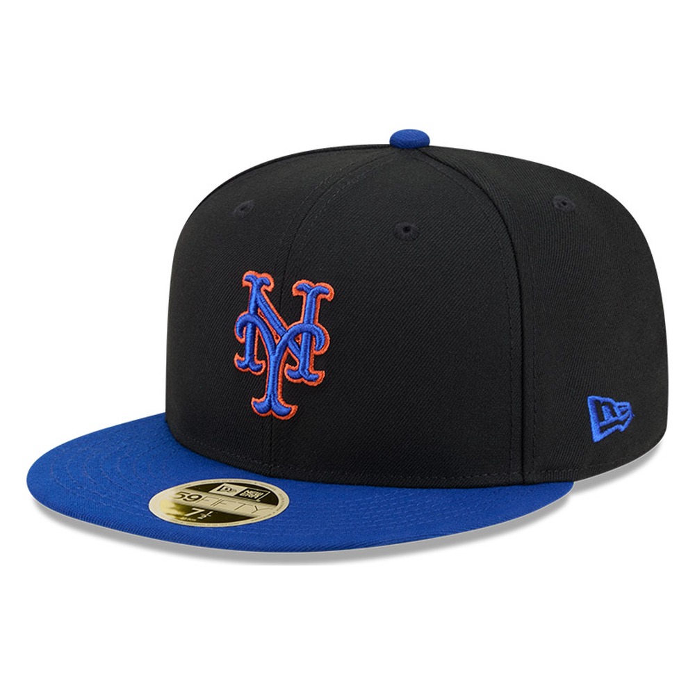 New York Mets Black 2026 Hall of Fame Era 59FIFTY Fitted Hat