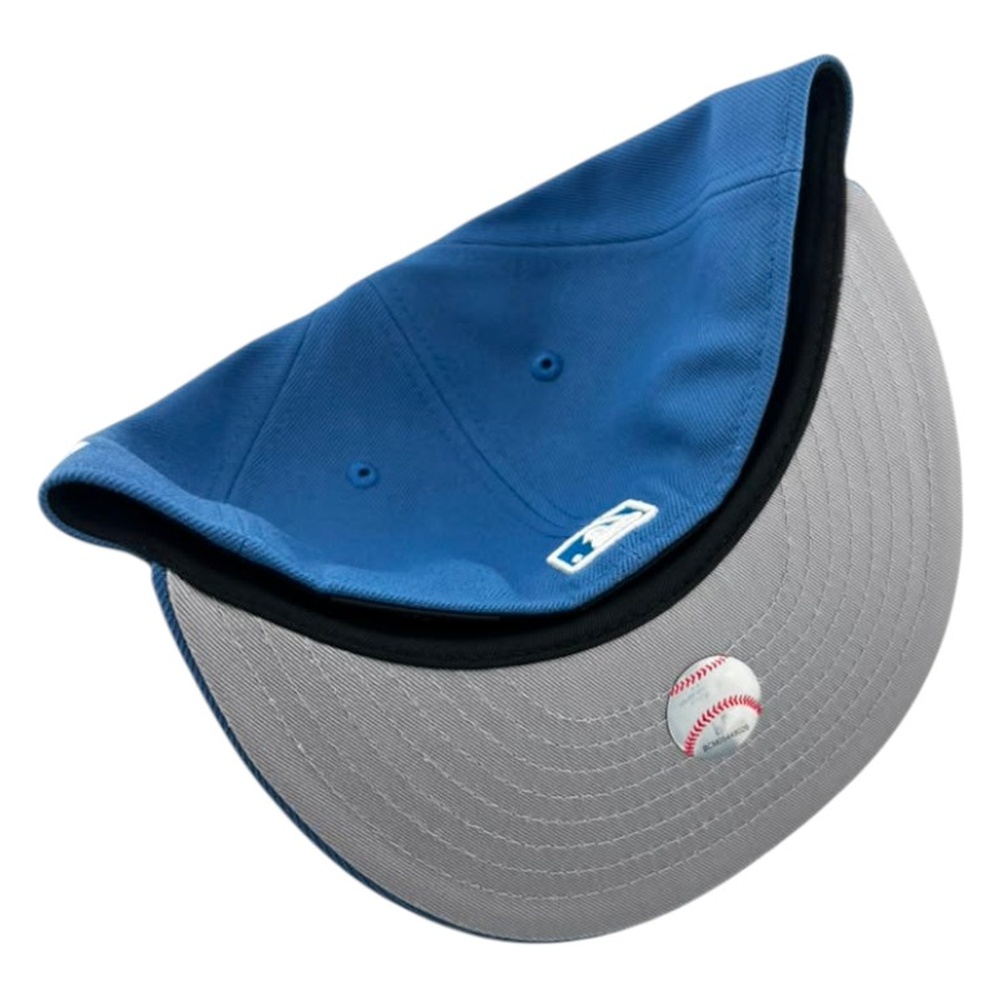 Los Angeles Dodgers Old English Indigo Collection New Era 59FIFTY Fitted Hat