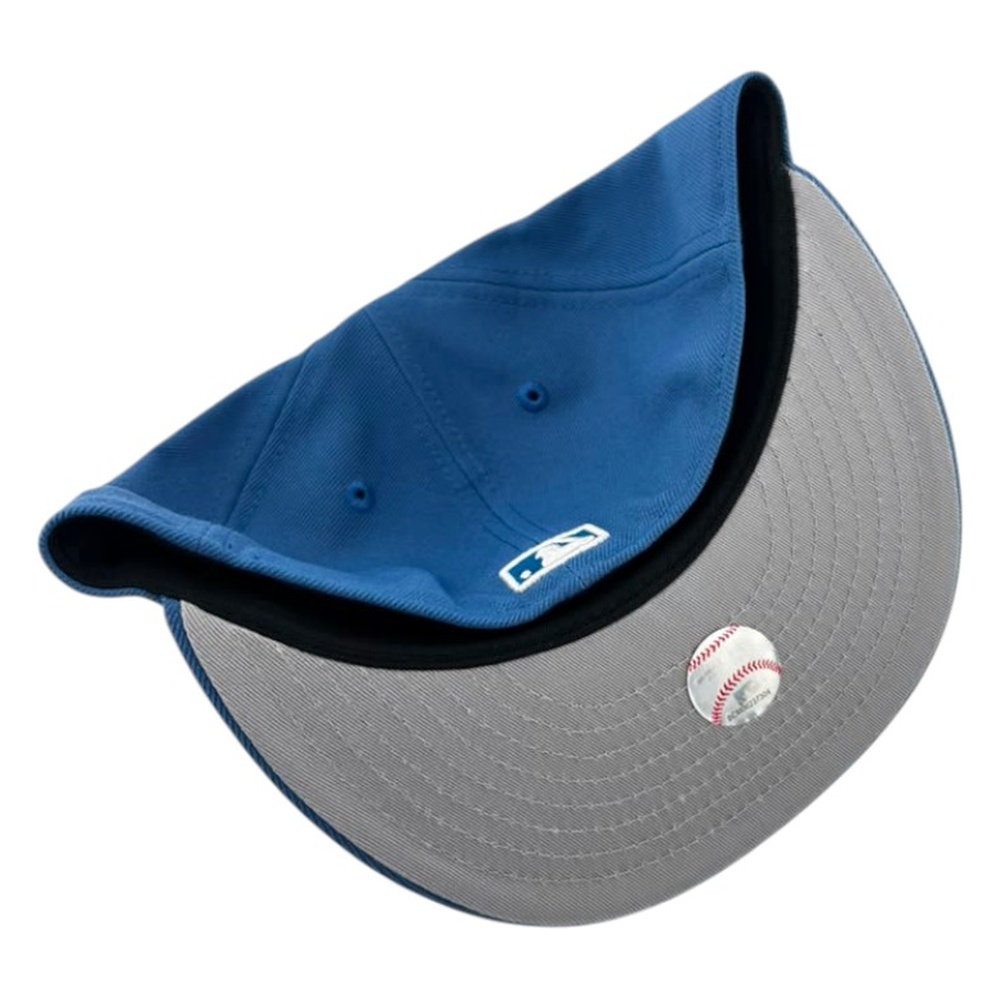 Los Angeles Dodgers Shooting Ball Indigo Collection New Era 59FIFTY Fitted Hat