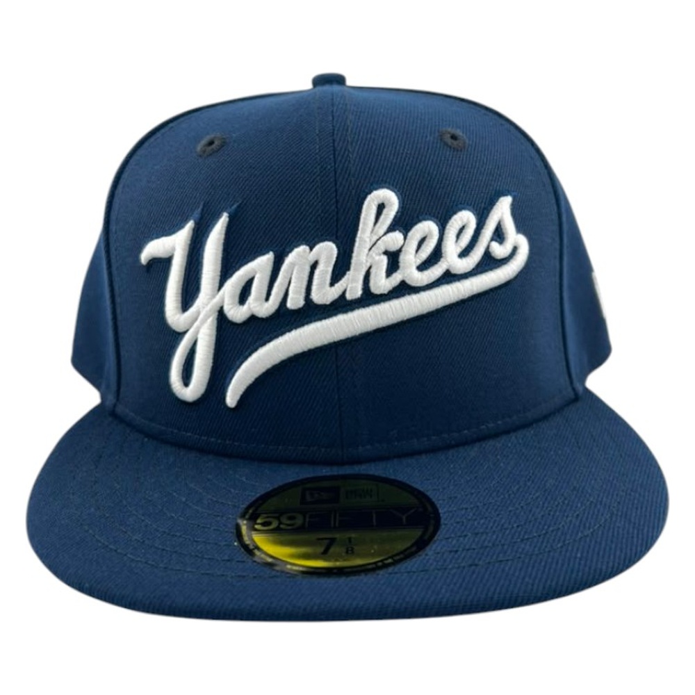 New York Yankees Script Oceanside Collection Era 59FIFTY Fitted Hat