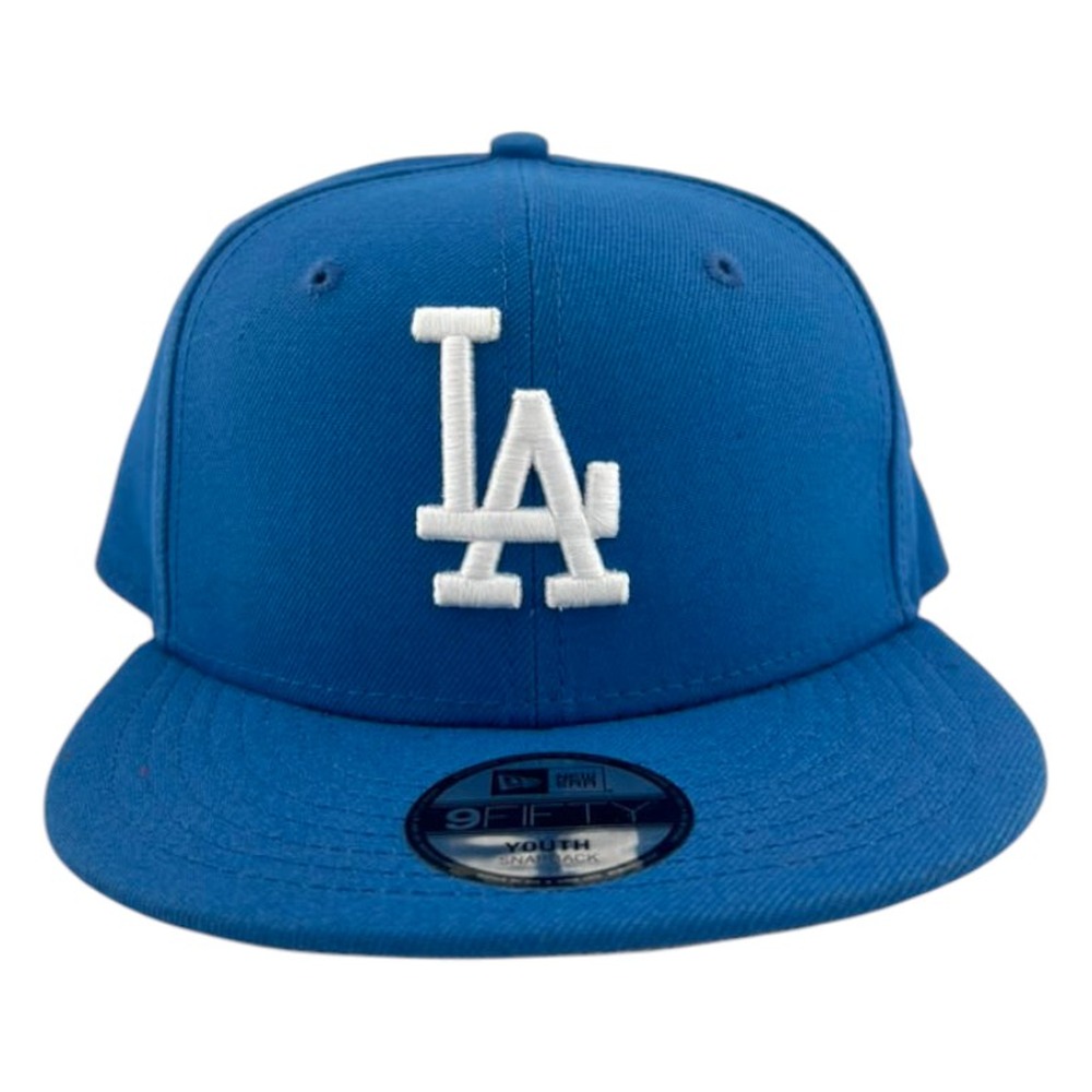 Kids Los Angeles Dodgers Indigo LA New Era 9FIFTY Snapback Hat