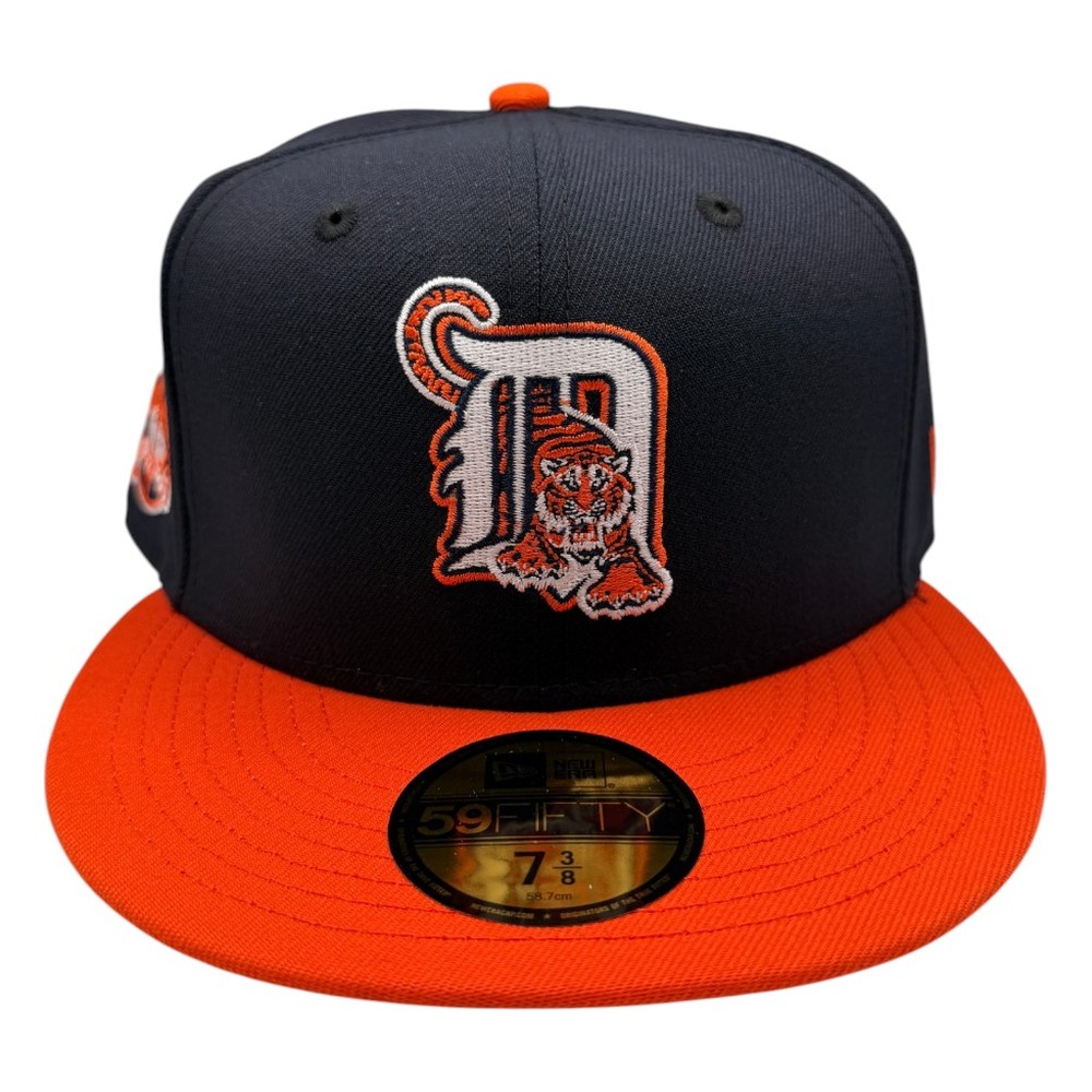 Detroit Tigers Navy and Orange New Era 59FIFTY Fitted Hat