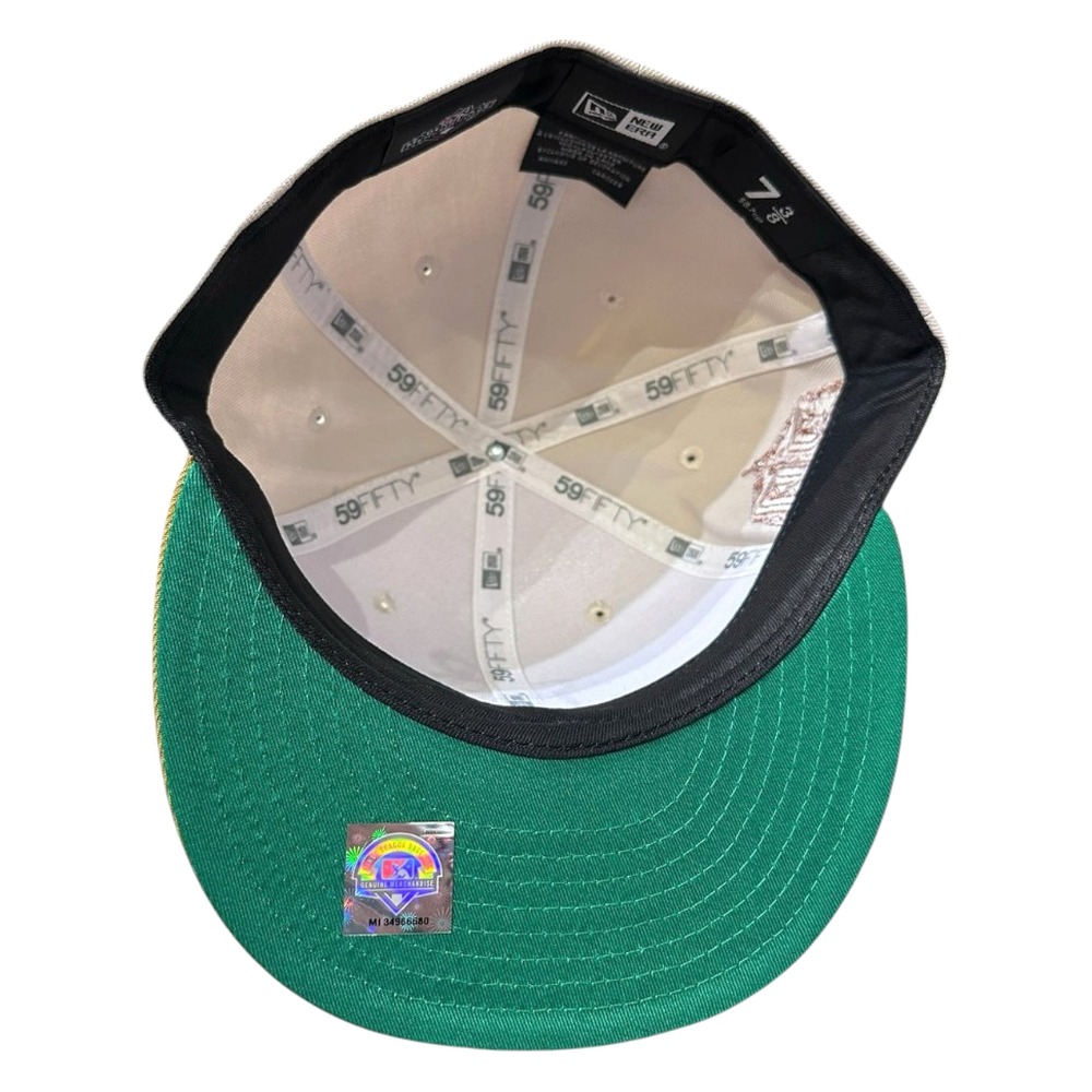Stockton Ports Stone Grey Two Tone "Ports Penny" 20th Anniversary Patch New Era 59FIFTY Fitted Hat
