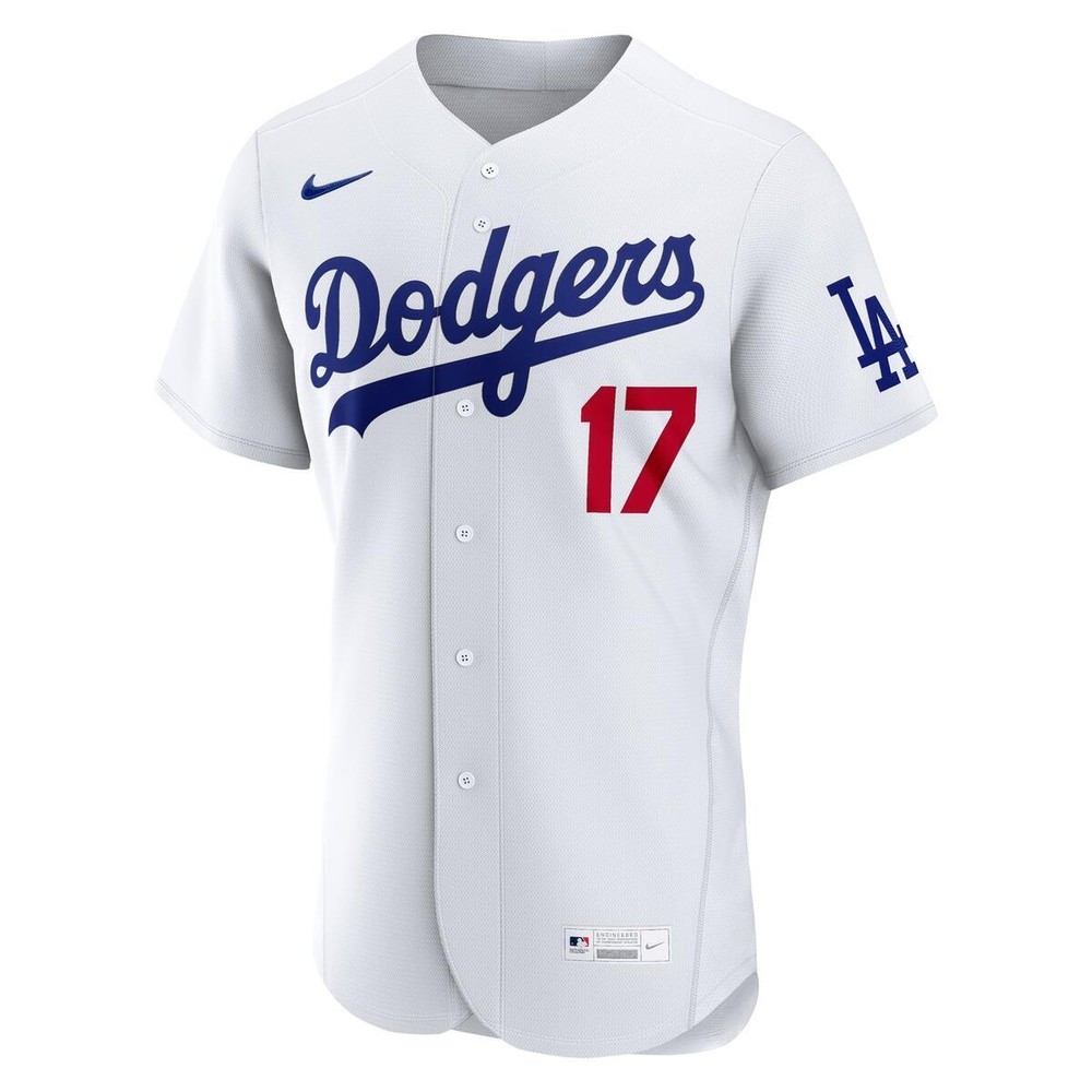 Los Angeles Dodgers Shohei Ohtani Nike White Home Authentic Player Jersey