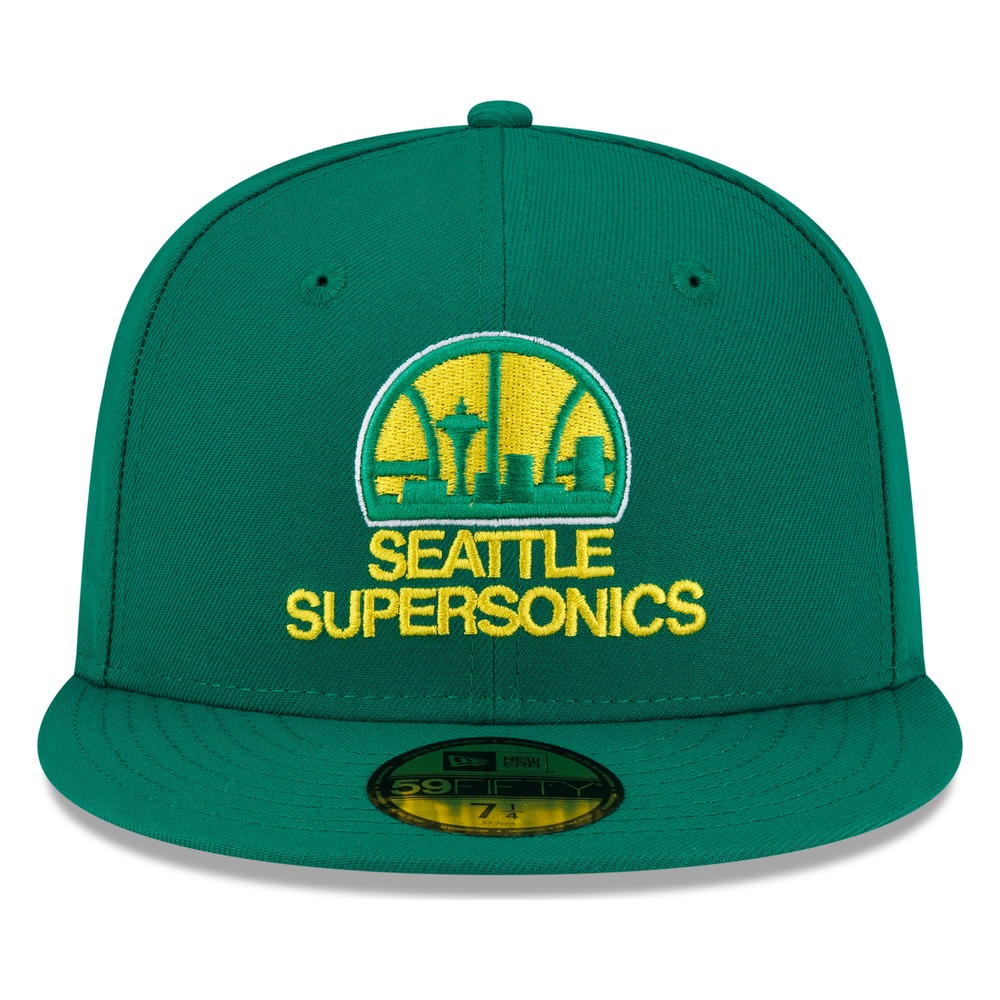 Seattle SuperSonics Green Hardwood Classics New Era 59FIFTY Fitted Hat