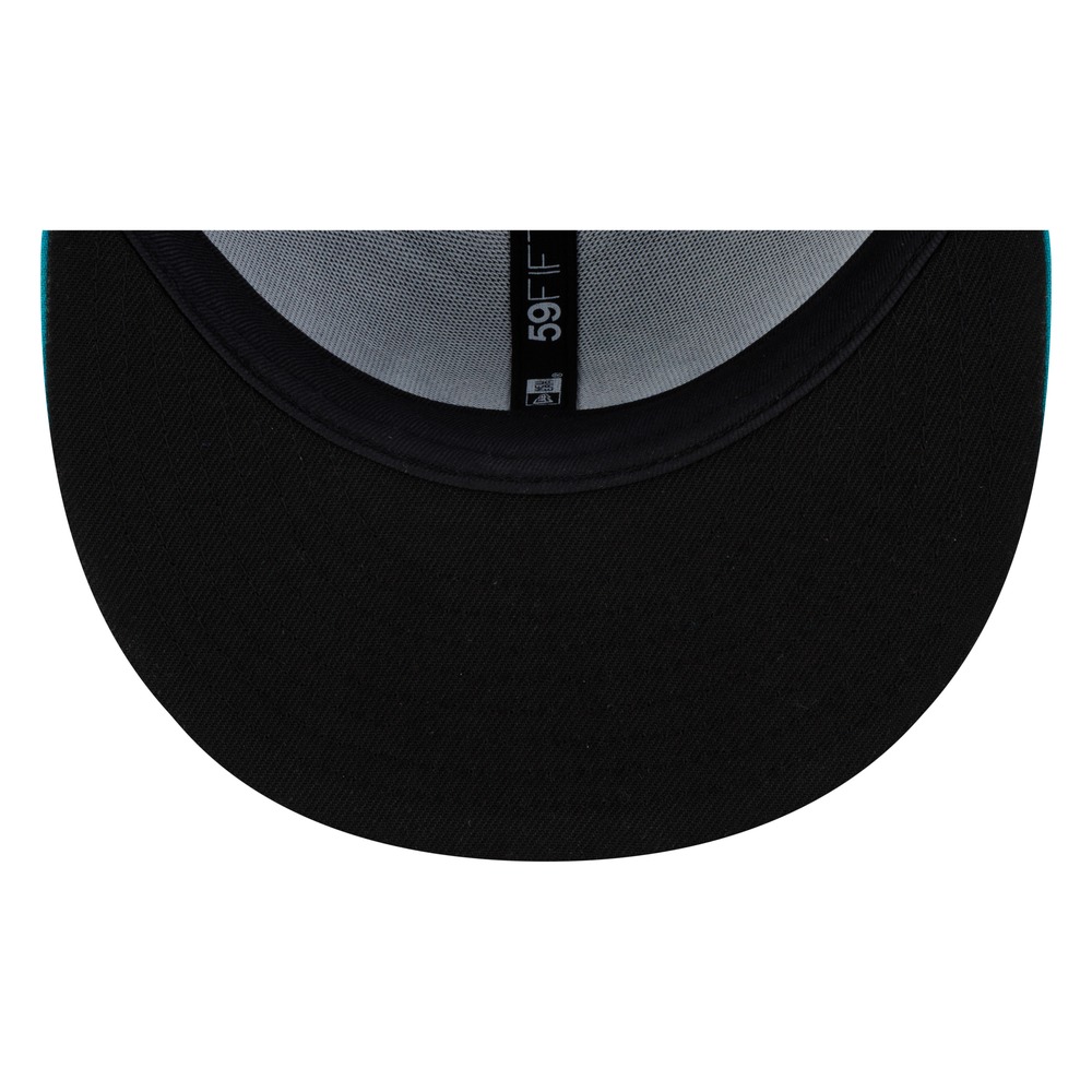 Seattle Mariners Navy and Teal M's Logo New Era 59FIFTY Fitted Hat