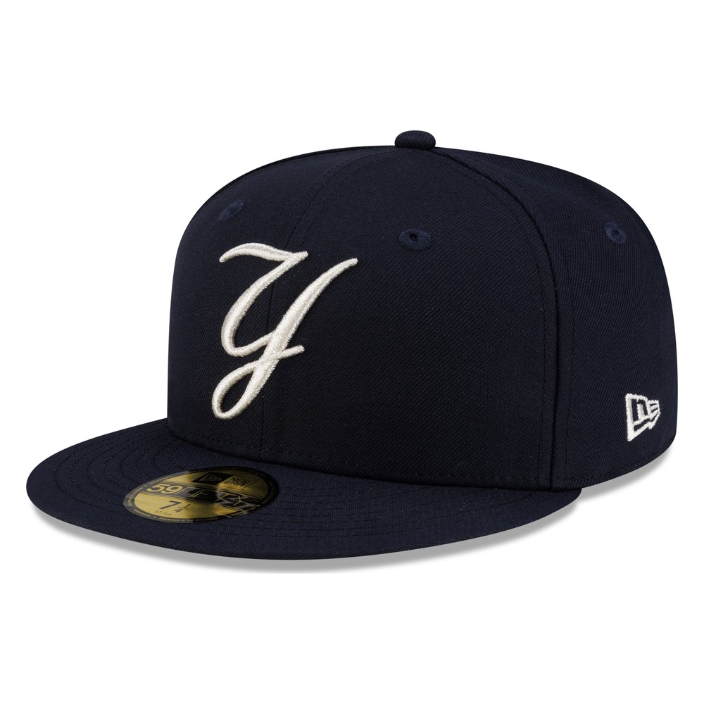 New York Yankees Navy Cursive Y Era 59FIFTY Fitted Hat