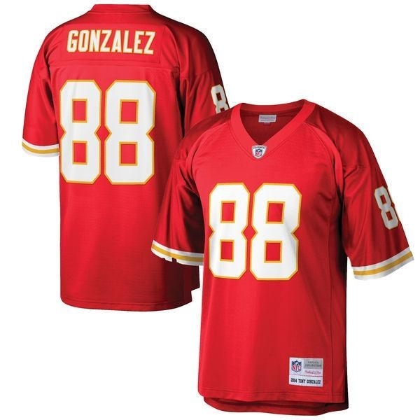 Tony Gonzalez Kansas City Chiefs Mitchell & Ness Red Legacy Men's Jersey