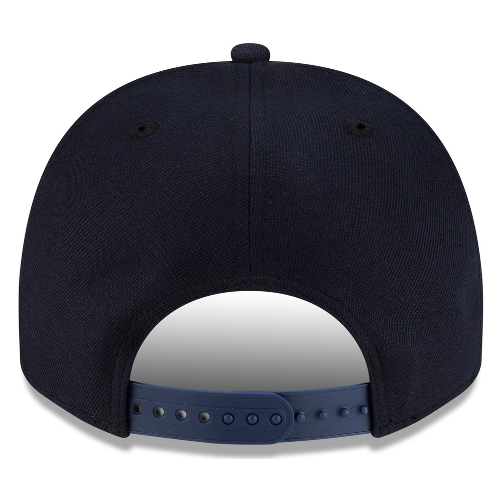 Seattle Mariners Navy Pink Blossom New Era 9FIFTY A-Frame Snapback Hat