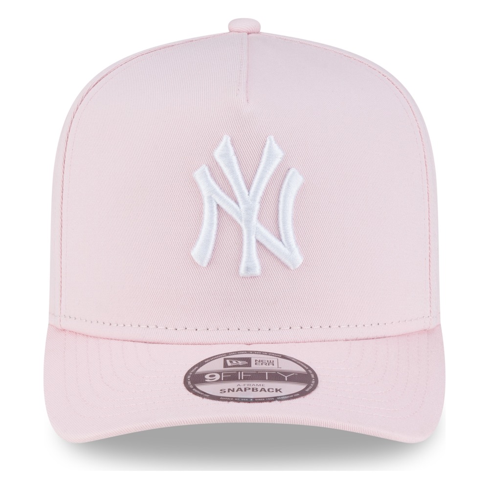 New York Yankees Pink New Era 9FIFTY A-Frame Snapback Hat