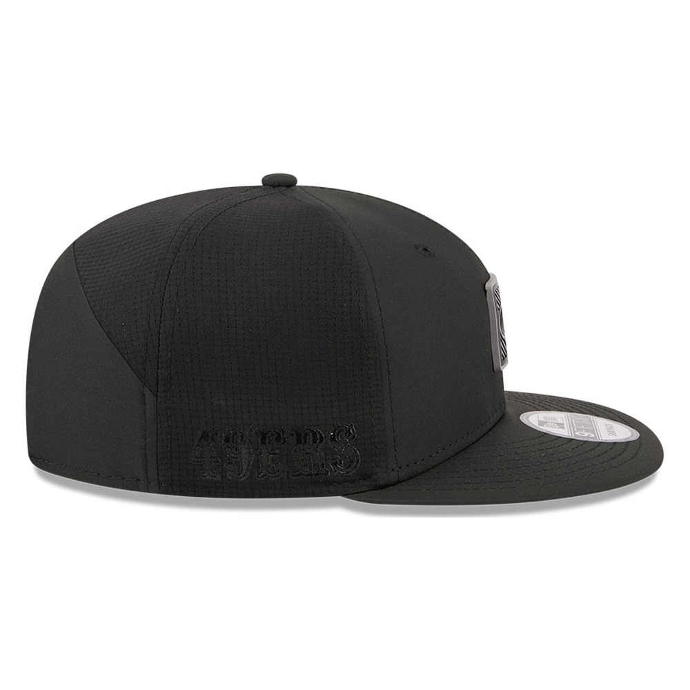 San Francisco 49ers Black 2026 NFL Training Camp New Era 9FIFTY Adjustable Hat