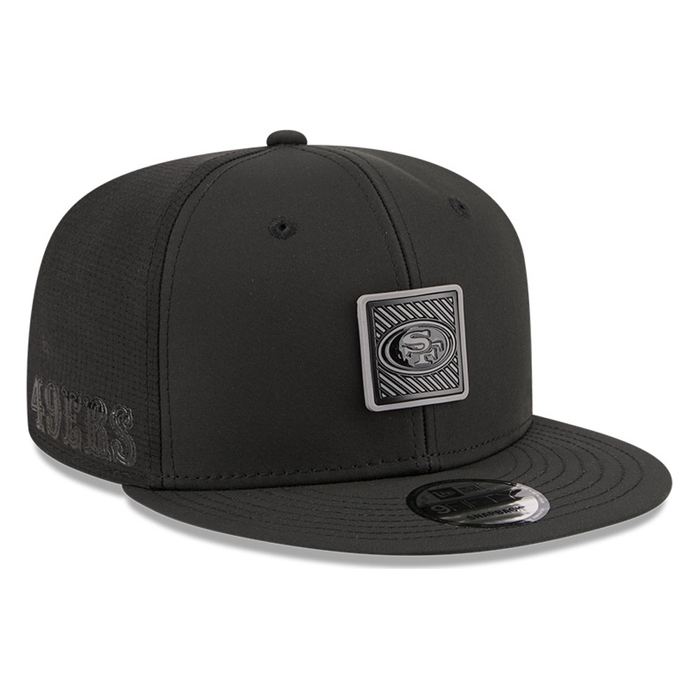 San Francisco 49ers Black 2026 NFL Training Camp New Era 9FIFTY Adjustable Hat