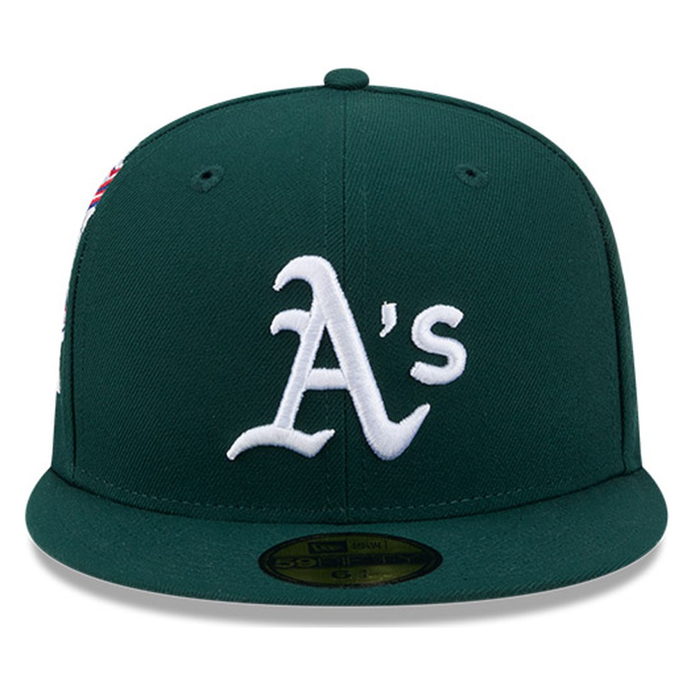 Oakland Athletics Green Hidden Hit New Era 59FIFTY Fitted Hat