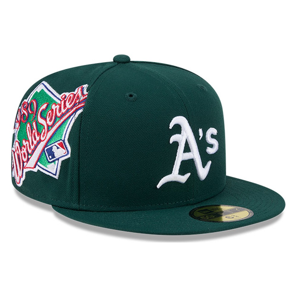 Oakland Athletics Green Hidden Hit New Era 59FIFTY Fitted Hat