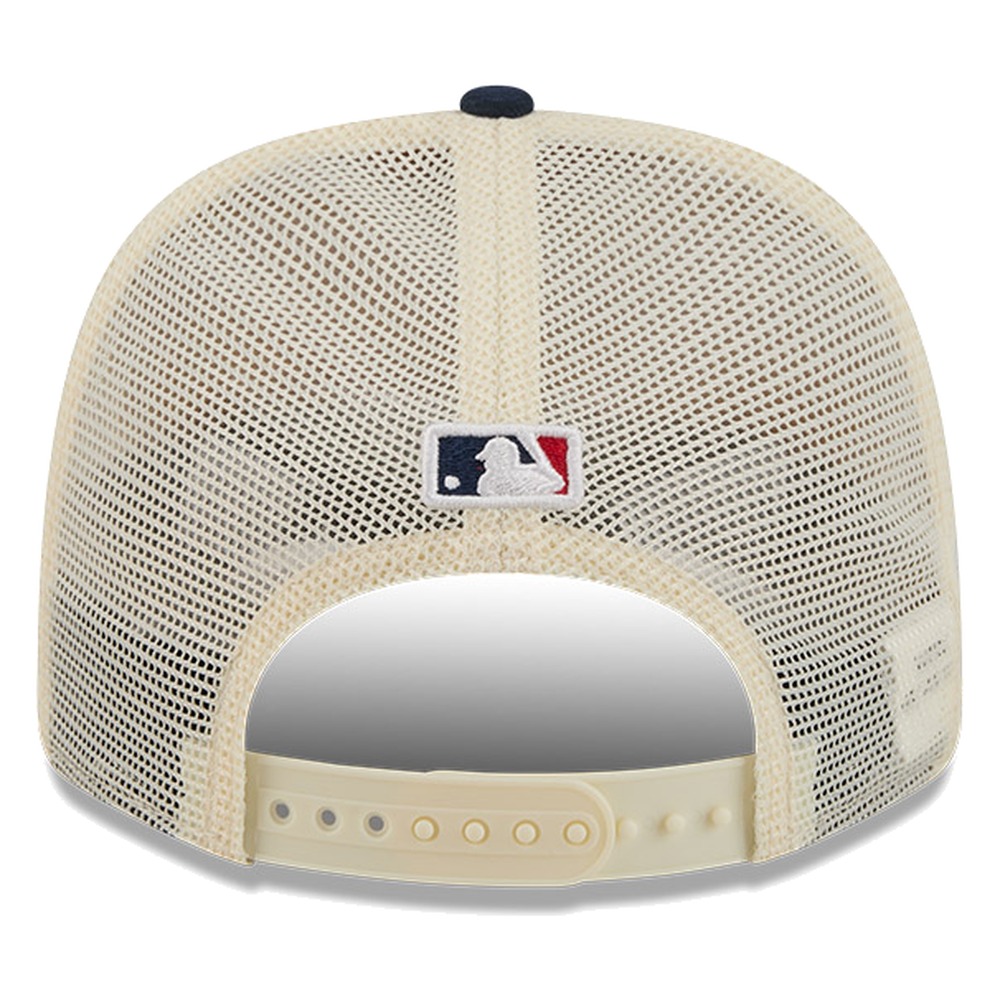 Houston Astros 2026 Fourth of July USA 250 Patch New Era 9SEVENTY Trucker Adjustable Snapback Hat