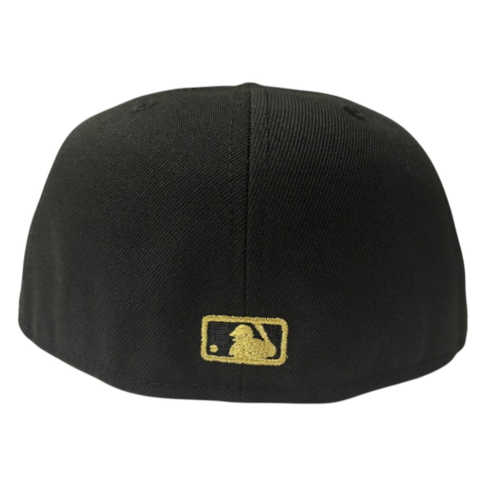 San Diego Padres Black and Gold Palm Tree New Era 59FIFTY Fitted Hat