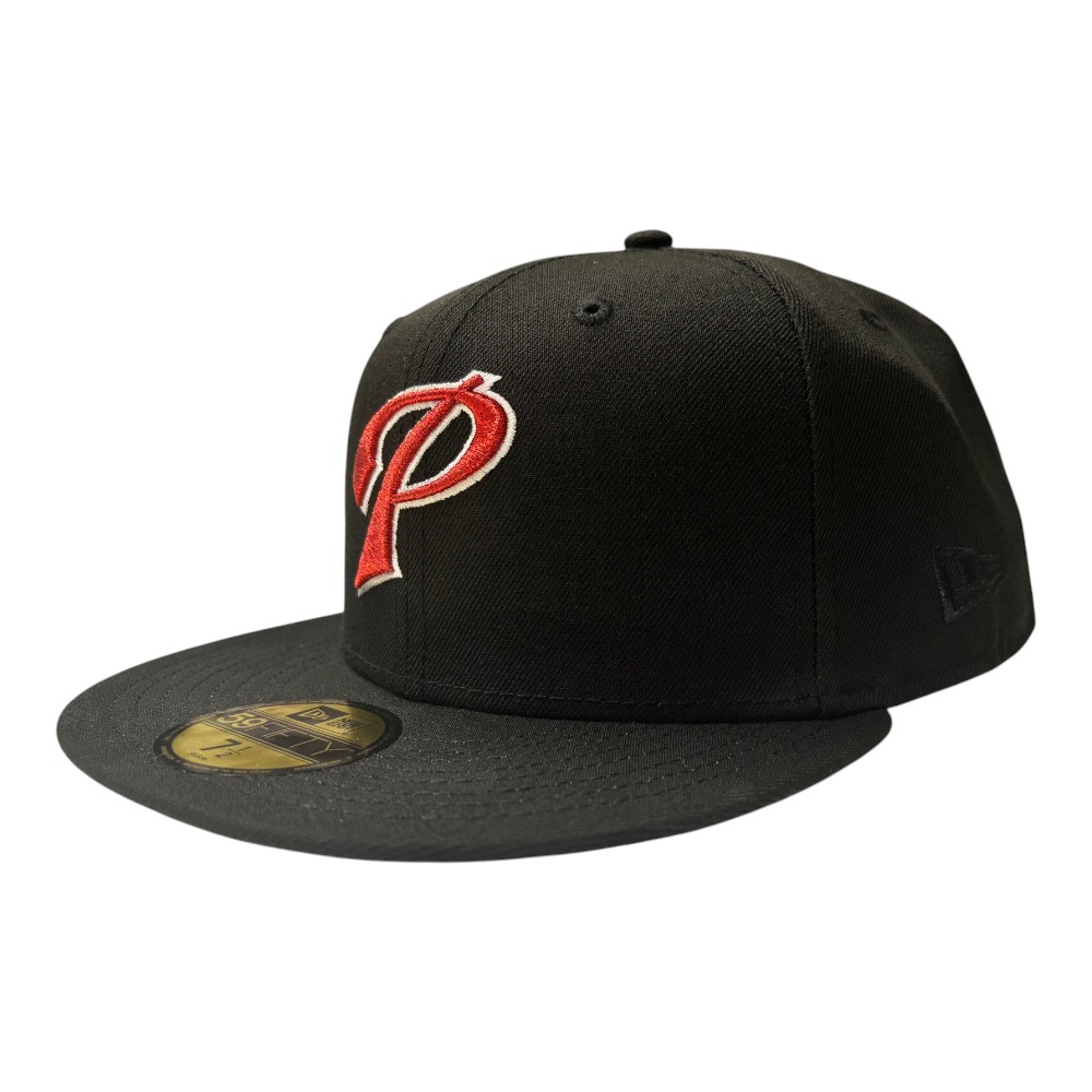 San Diego Padres Black "P" Logo 40th Anniversary Patch New Era 59FIFTY Fitted Hat