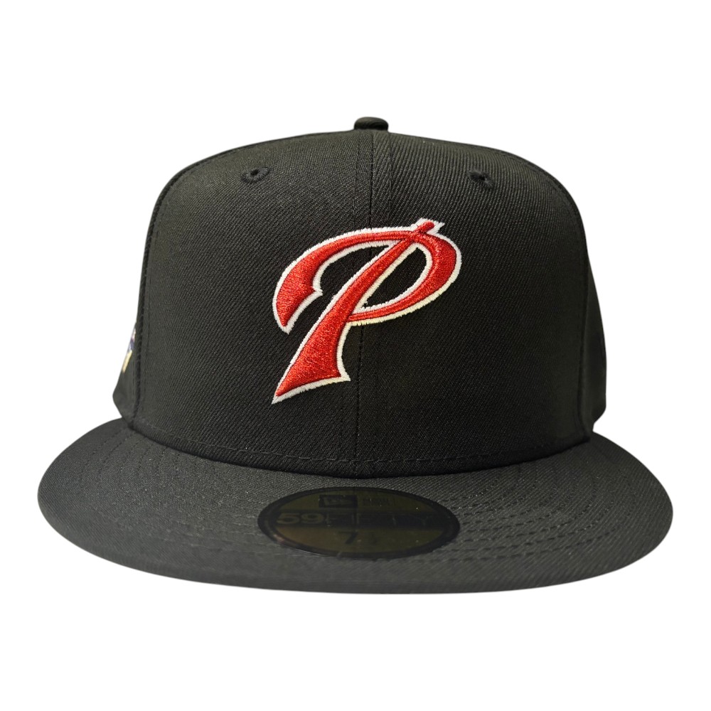 San Diego Padres Black "P" Logo 40th Anniversary Patch New Era 59FIFTY Fitted Hat
