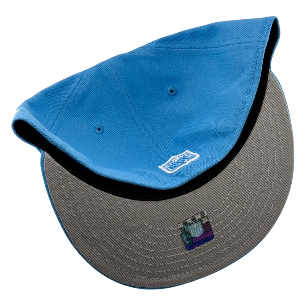 Tennessee Titans Light Blue Circle Logo NFL New Era 59FIFTY Fitted Hat