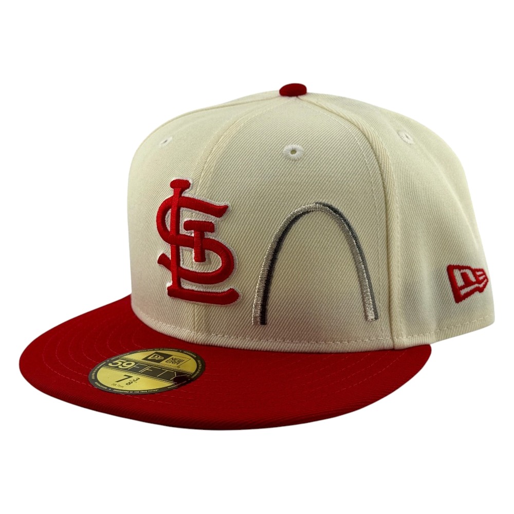 St. Louis Cardinals Cream Arch New Era 59FIFTY Fitted Hat