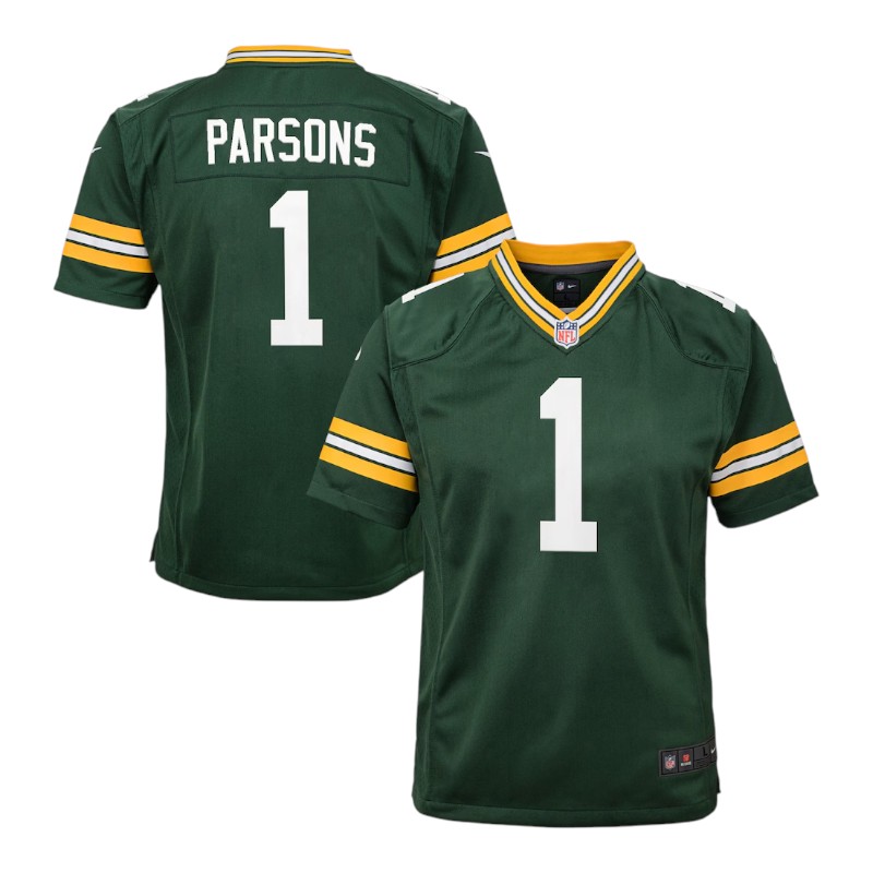 Youth Green Bay Packers Micah Parsons Nike Game Jersey
