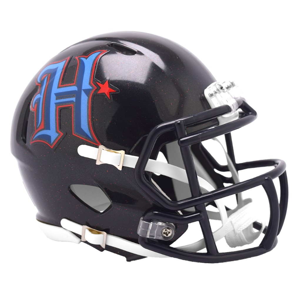 Houston Texans Navy Alternate 2024 Riddell Speed Mini Helmet