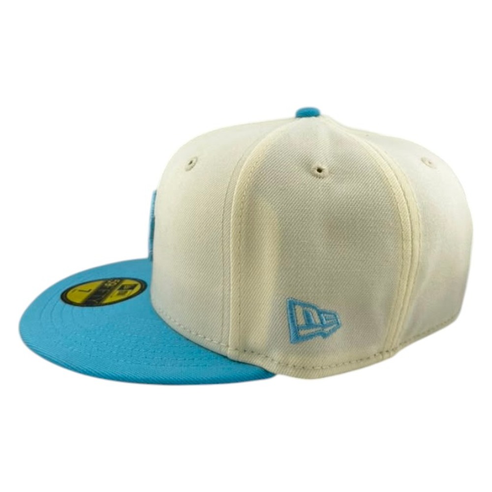 Los Angeles Dodgers LA Off White Doscientos Blue Sunny Skies Collection New Era 59FIFTY Fitted Hat