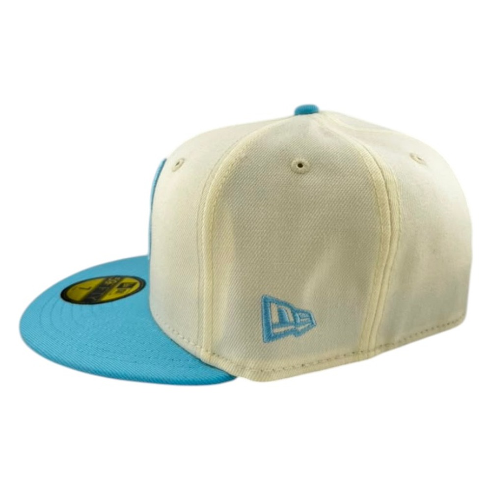 Brooklyn Dodgers Off White Doscientos Blue Sunny Skies Collection New Era 59FIFTY Fitted Hat