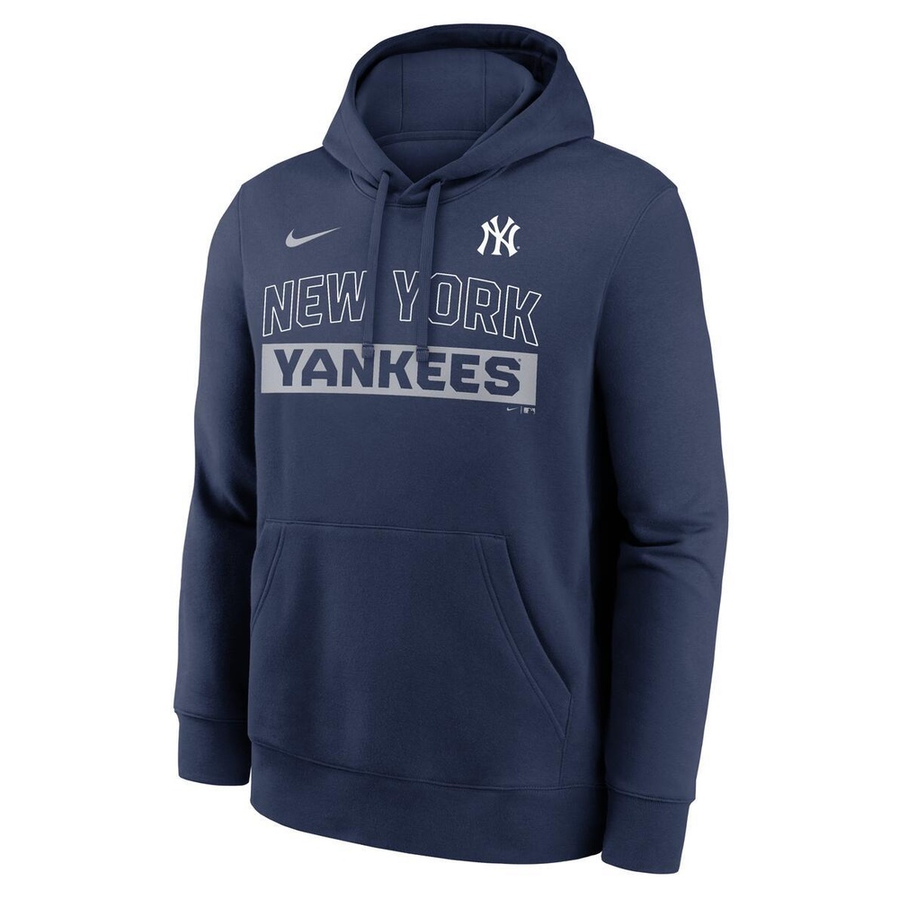 New York Yankees Navy Primetime Club Nike Hoodie