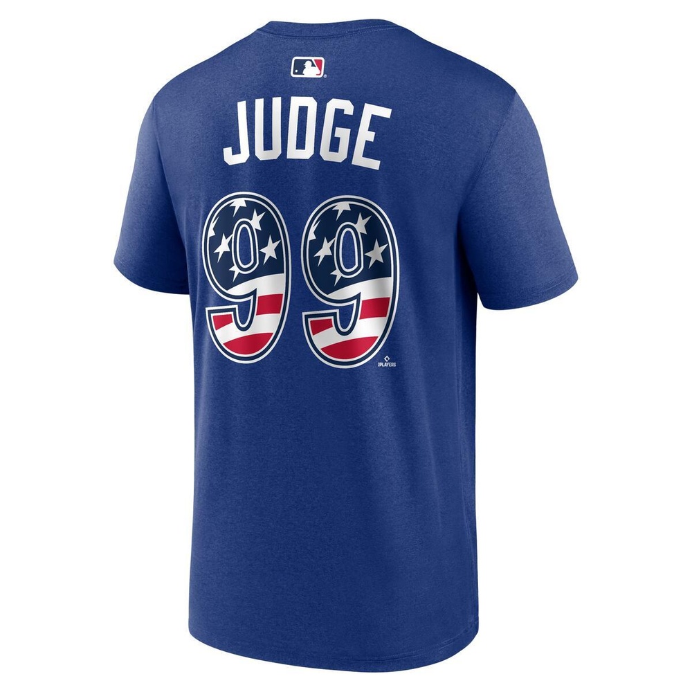 American League Aaron Judge 2026 All-Star Game Rush Blue Name & Number Nike T-Shirt