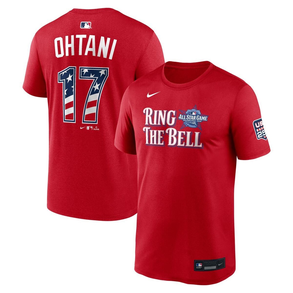 National League Shohei Ohtani 2026 All-Star Game Sport Red Name & Number Nike T-Shirt