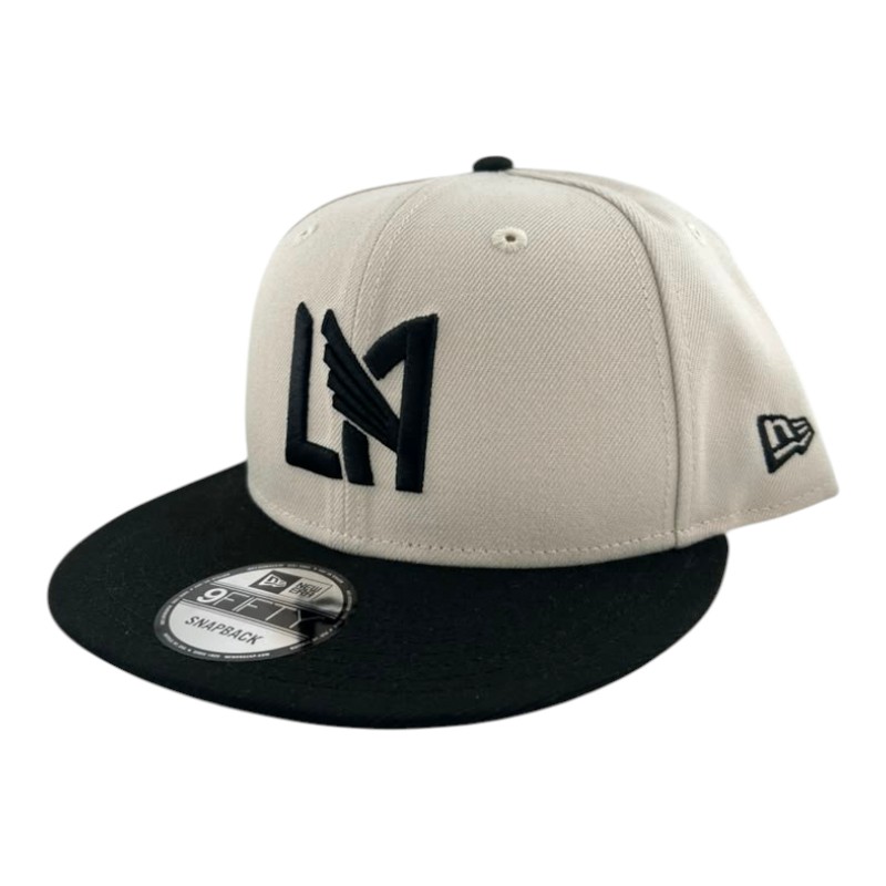 LAFC Chrome and Black New Era 9FIFTY Snapback Hat