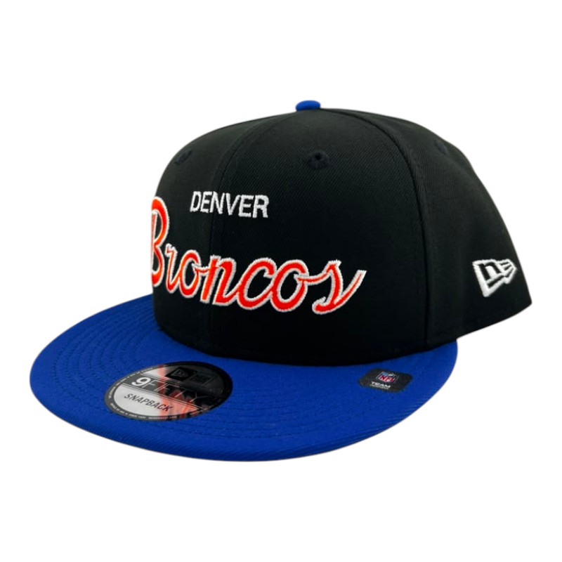 Denver Broncos Black and Royal Blue GameDay New Era 9FIFTY Snapback Hat