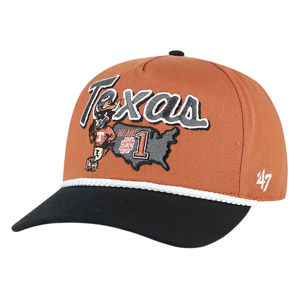 Texas Longhorns Burnt Orange Mascot Mania '47 Hitch Snapback Hat
