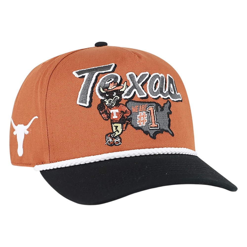 Texas Longhorns Burnt Orange Mascot Mania '47 Hitch Snapback Hat