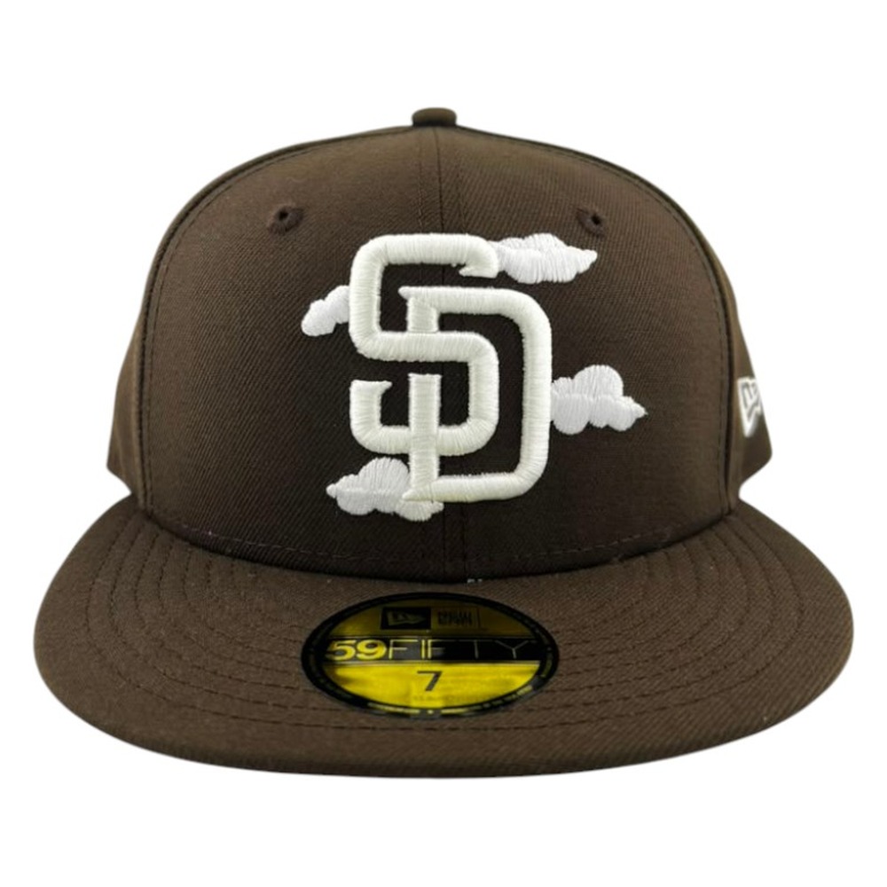 San Diego Padres Brown Cloud Collection New Era 59FIFTY Fitted Hat