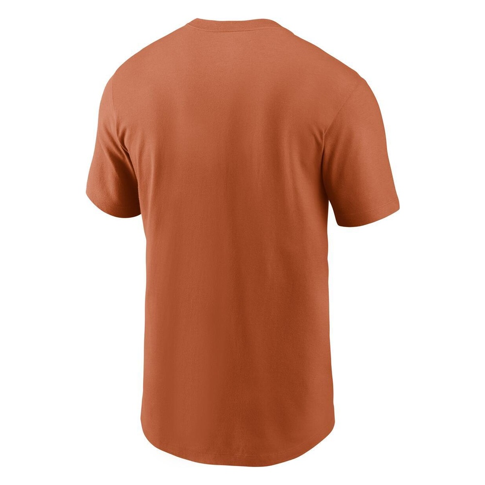 Texas Longhorns Orange Primetime Logo Hook Em Nike T-Shirt