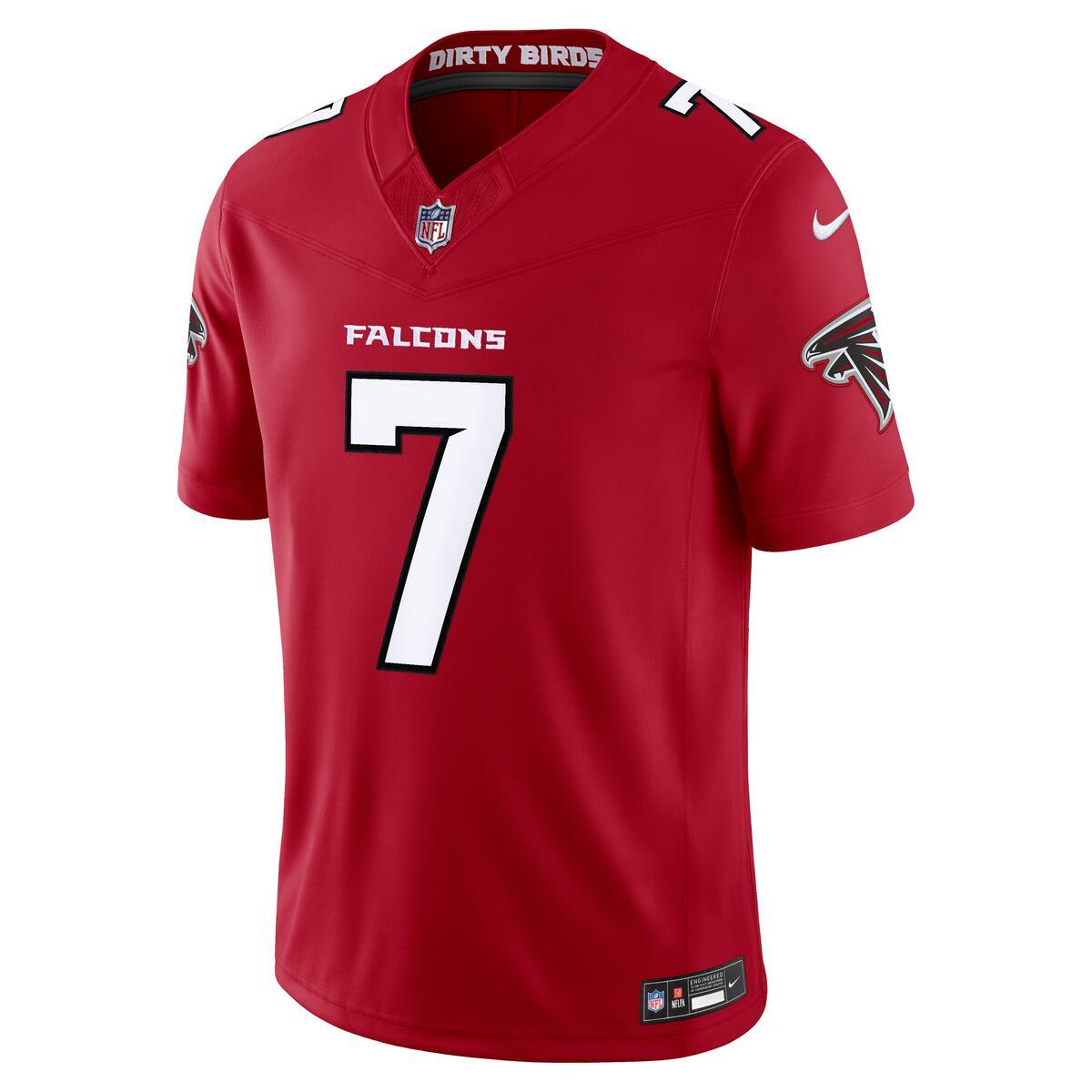 Atlanta Falcons Bijan Robinson Red Nike Vapor F.U.S.E Stitched Limited Jersey