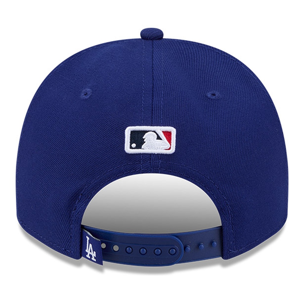 Los Angeles Dodgers Navy Cartoon New Era 9FIFTY A-Frame Snapback Hat
