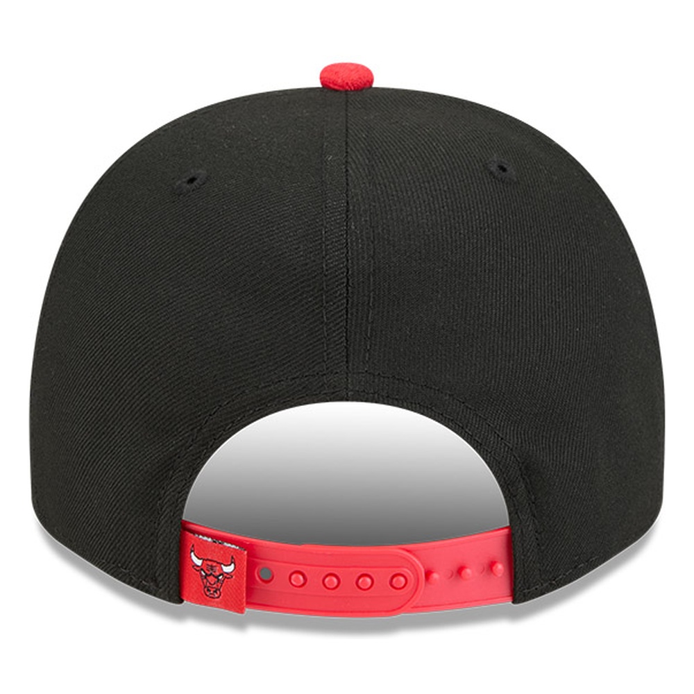 Chicago Bulls Black Cartoon New Era 9FIFTY A-Frame Snapback Hat